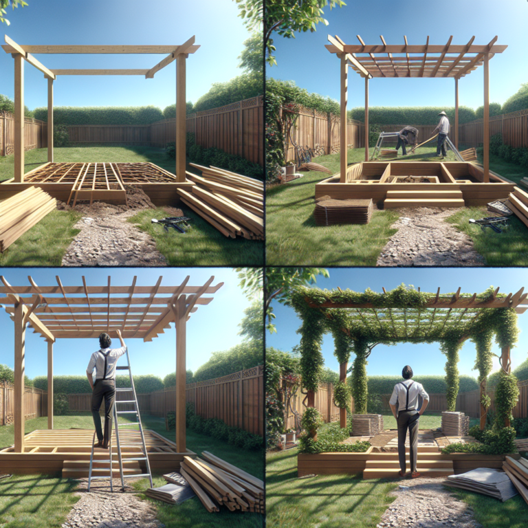 A Step-by-Step Guide to Building a Pergola in Your BackyardBuildNet